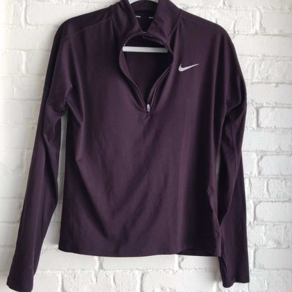 Nike Purple Long Sleeve Top